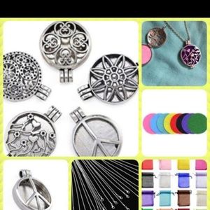 Essential oil necklaces